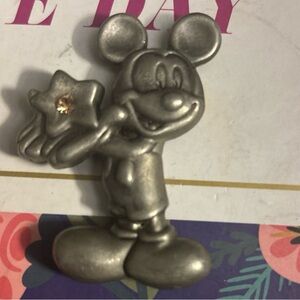 Mickey Mouse 3 inch pewter figurine